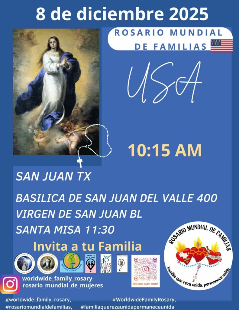 GanOzU4b 21010 Basilica de San Juan Únete al Rosario Mundial de Familias en la Basílica de Nuestra Señora de San Juan del Valle – ¡Invita a tu Familia!