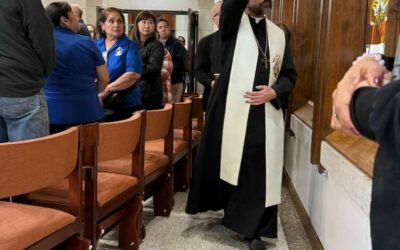 TgdzNwjR bishop2 Basilica de San Juan Basilica de San Juan Bishop Daniel E. Flores Blesses New Chapel of Adoration at the Basilica