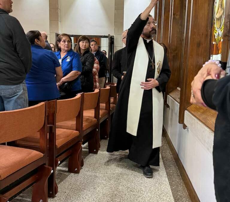 TgdzNwjR bishop2 Basilica de San Juan Bishop Daniel E. Flores Blesses New Chapel of Adoration at the Basilica TgdzNwjR bishop2 Basilica de San Juan Bishop Daniel E. Flores Blesses New Chapel of Adoration at the Basilica