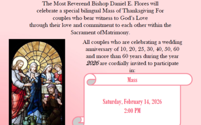 Celebrate World Marriage Day 2026 at the Basilica of Our Lady of San Juan del Valle National Shrine